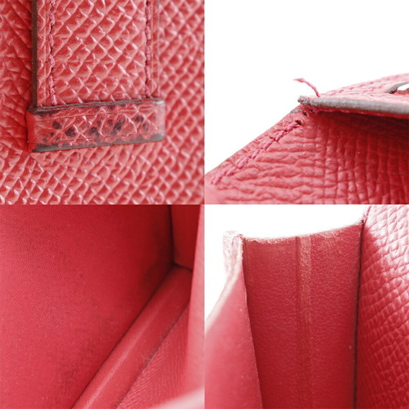 HERMES Red Bean Wallet - Picture 8 of 10